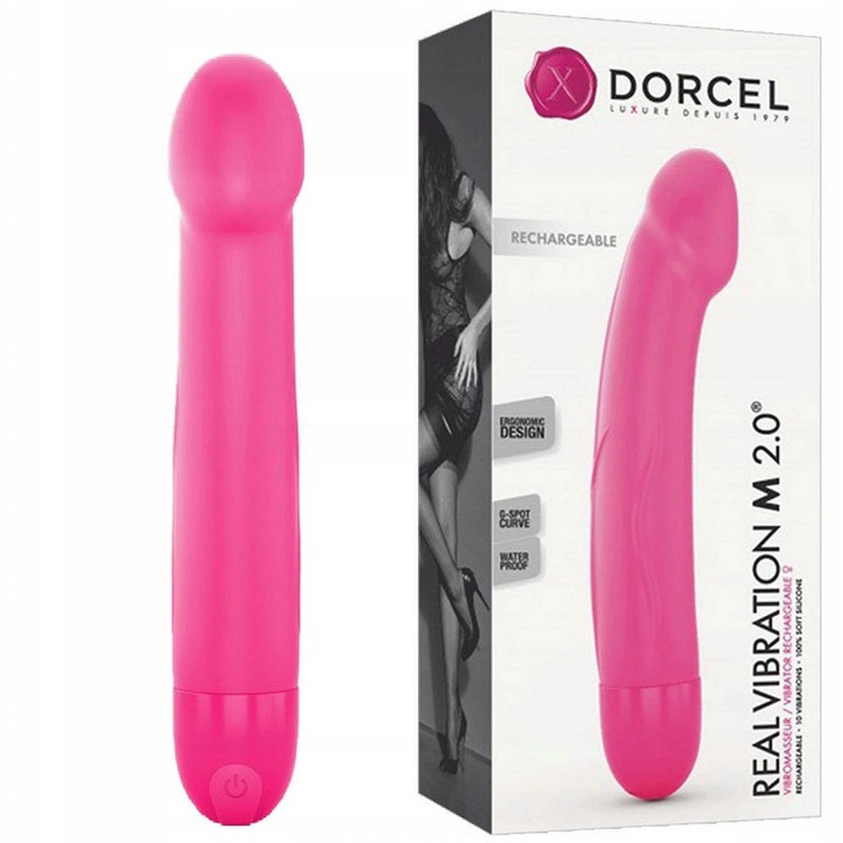 DVD 10 functions – rechargeable, vibrating 80-6072219 | Dorcel