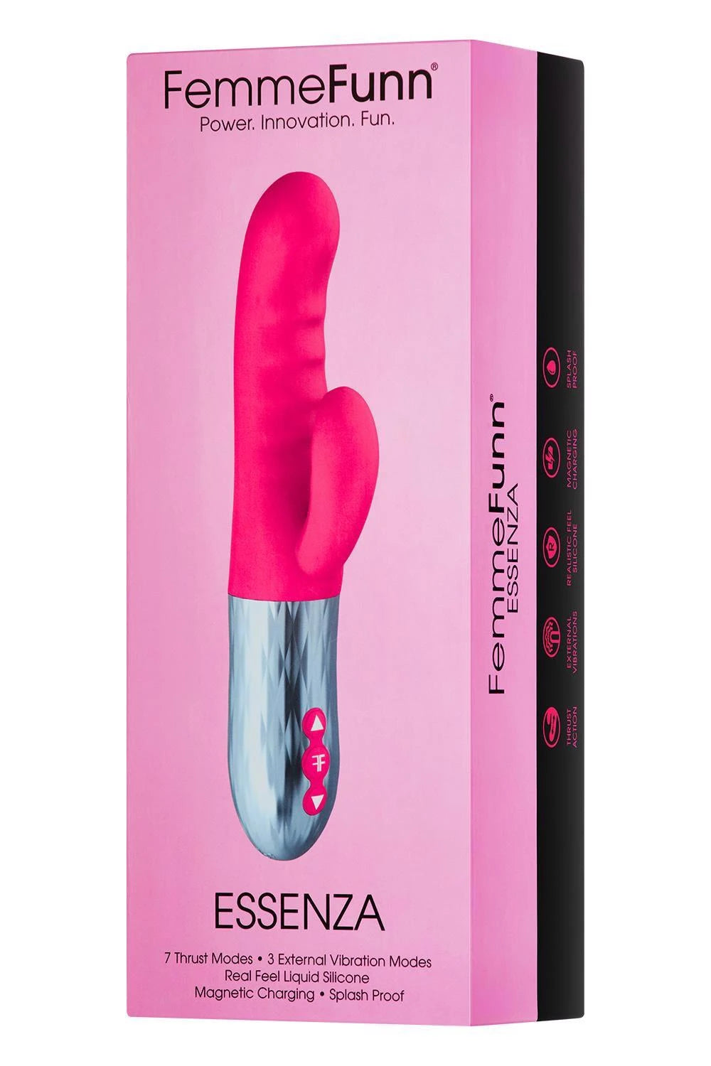 Vibrador rabbit Essenza – rosa | FemmeFunn