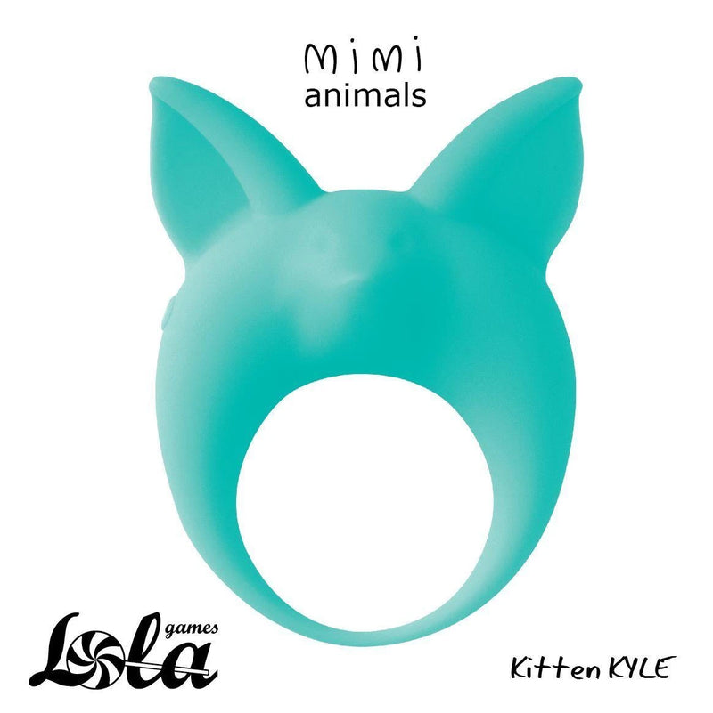 Anello fallico Kitten Kyle – vibrante, verde | MiMi Animals