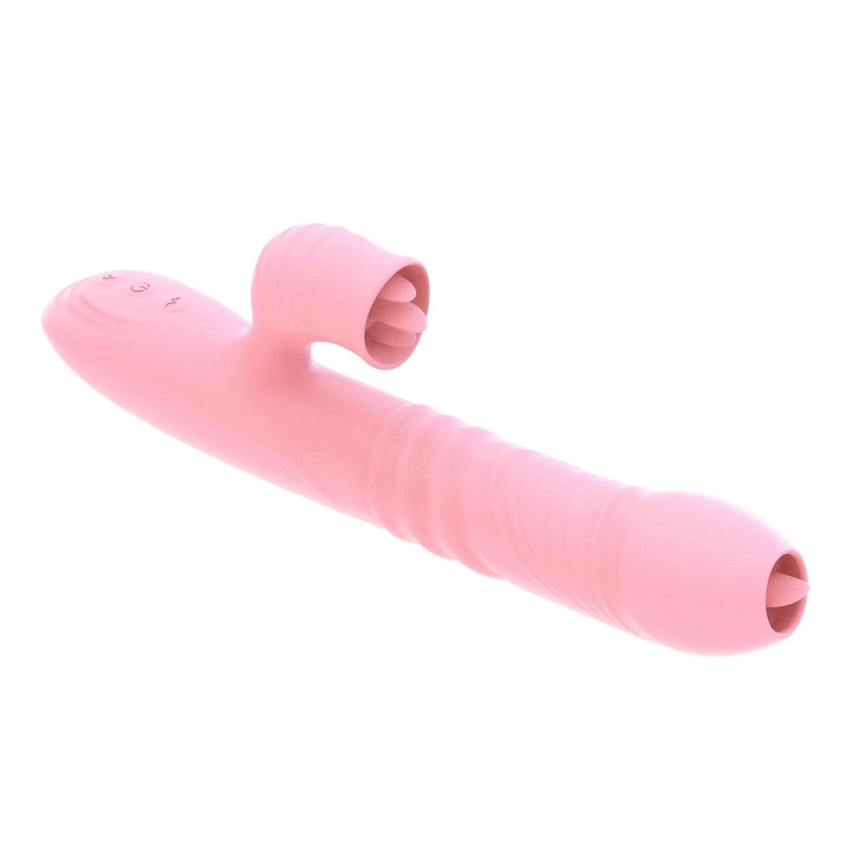 Clitoral stimulator Fanny 20 functions – rechargeable, heating, pink | Favorites
