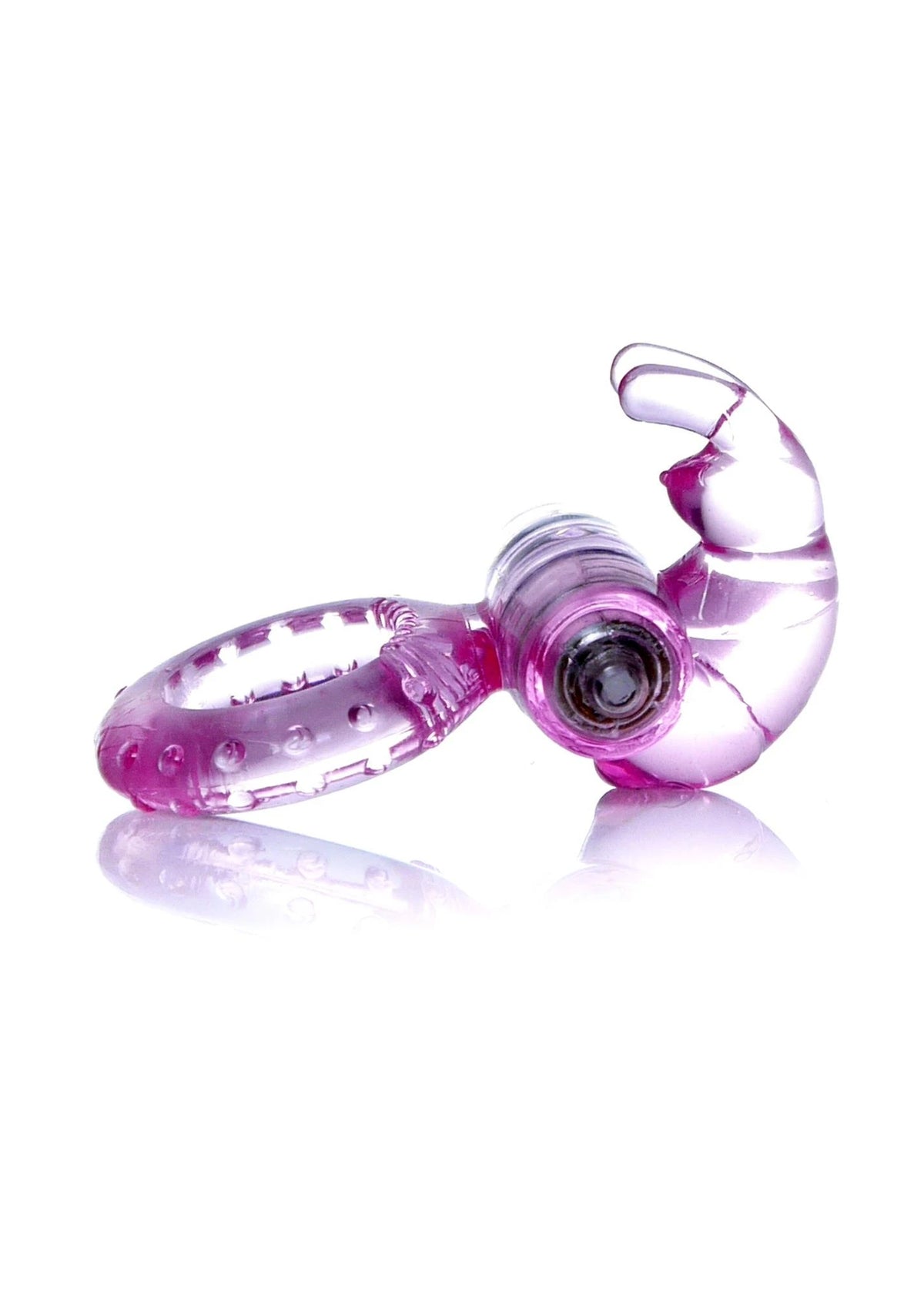 Anello fallico Pierścień-Rabbit – vibrante, fucsia | Favorites
