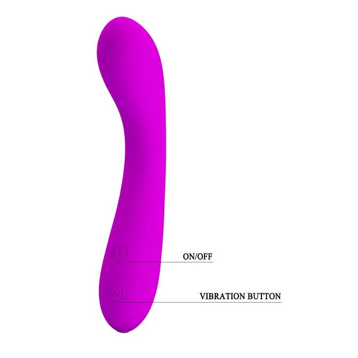 Vibrador punto G Tony 30 funciones – recargable, fucsia | Pretty Love