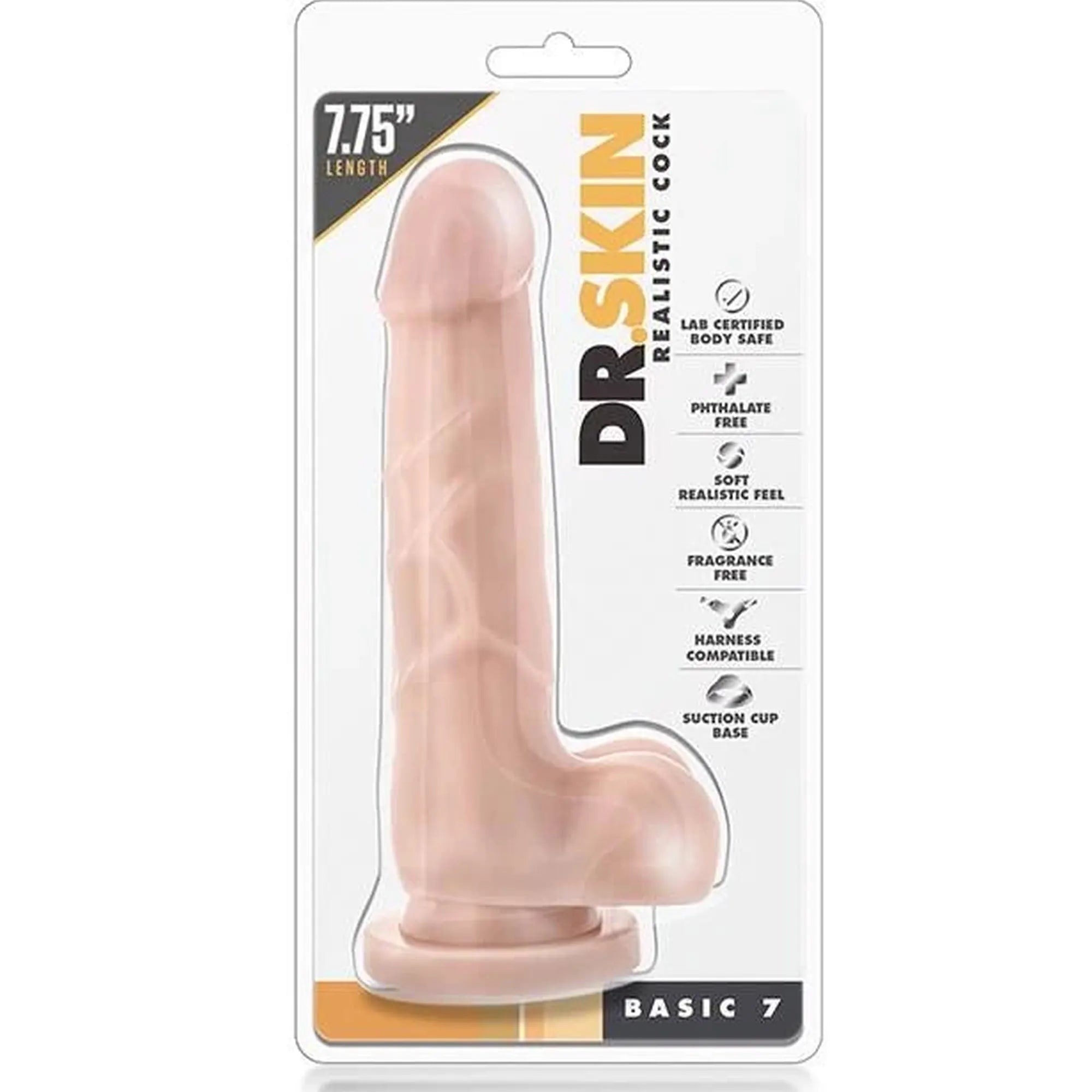DR. SKIN REALISTIC COCK BASIC 7 CHAIR