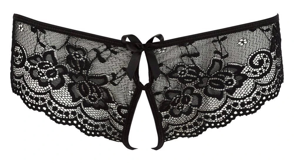 Culotte – en dentelle, florale, noire 23108131021 | Cottelli LINGERIE