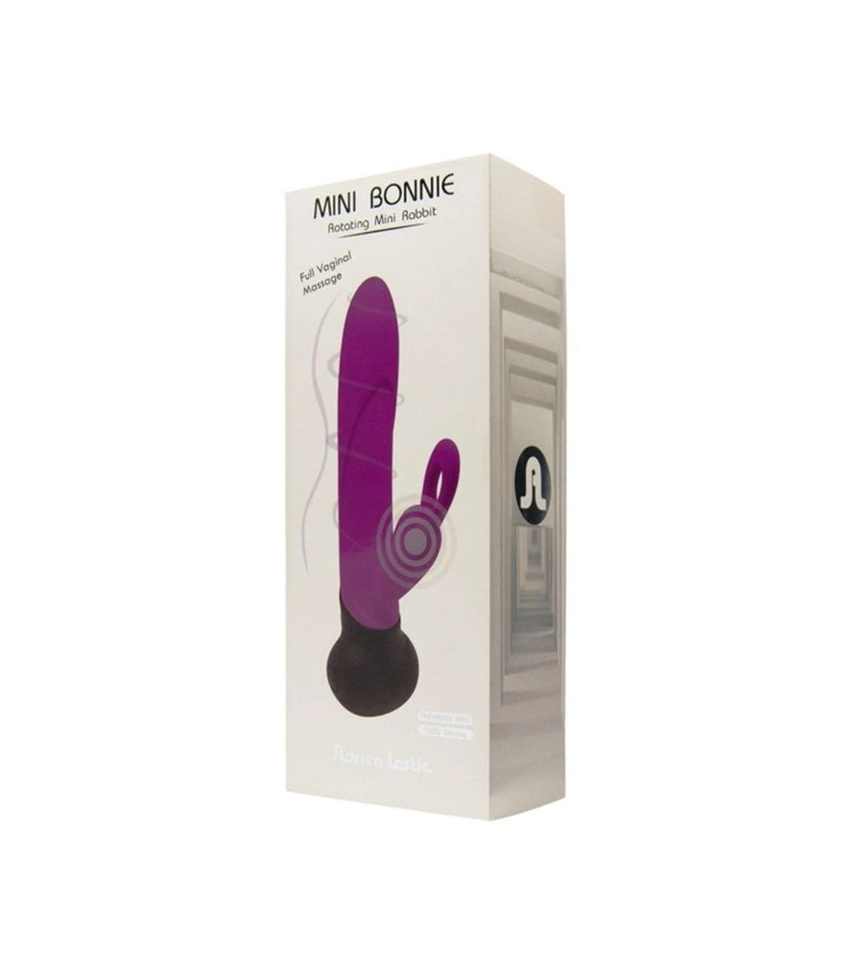 Mini vibratore Bonnie Clyde – ricaricabile, viola | Adrien Lastic