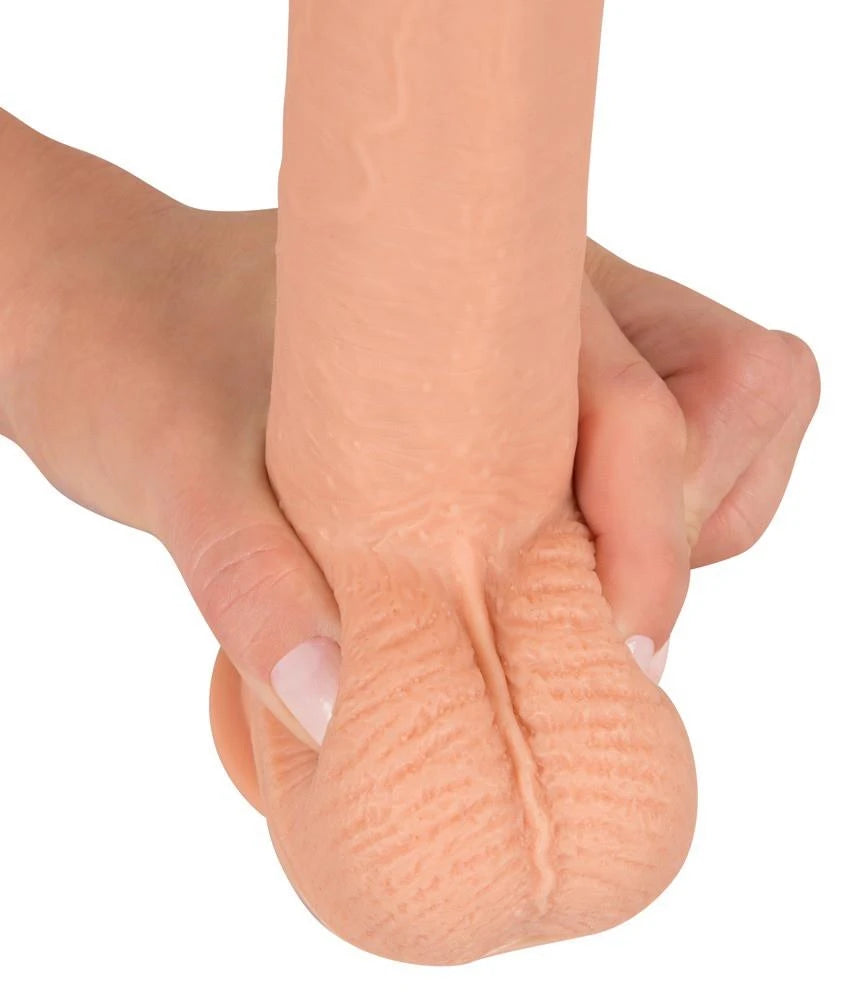 Dildo realistico 21.7 cm – con ventosa, nude | Realistixxx