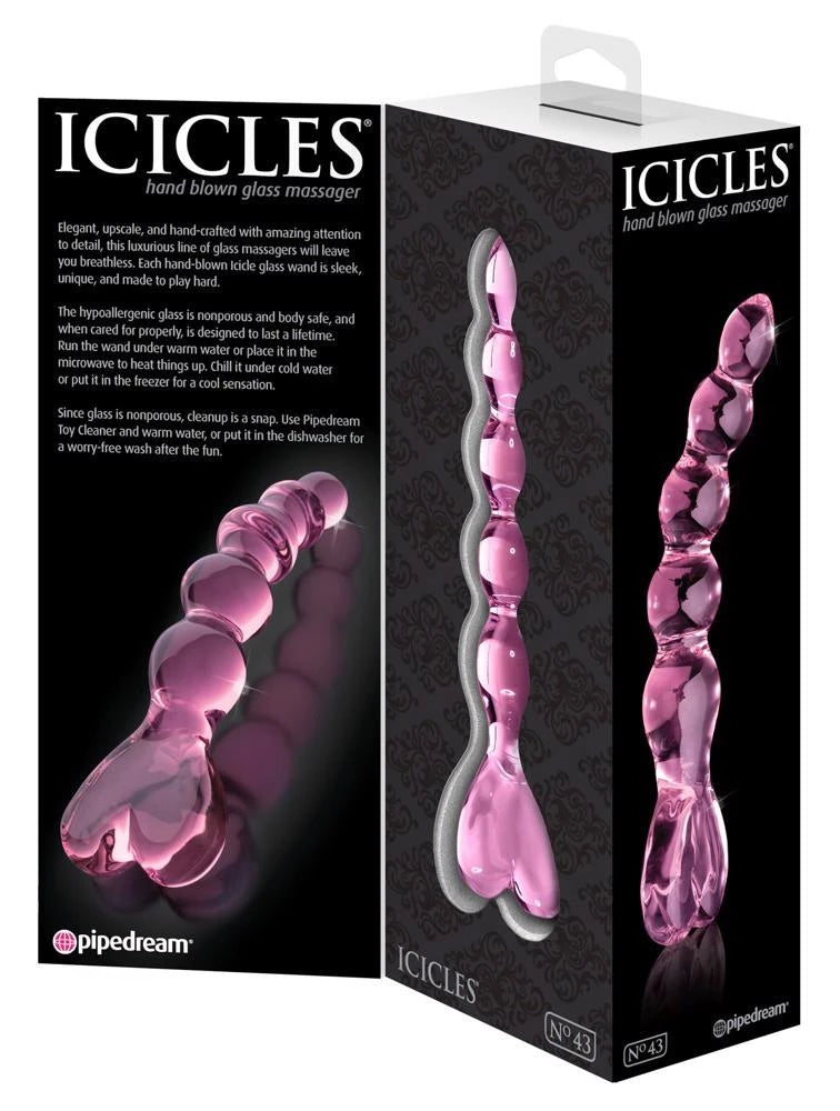 Dildo No 43 20 cm – rosa | Icicles