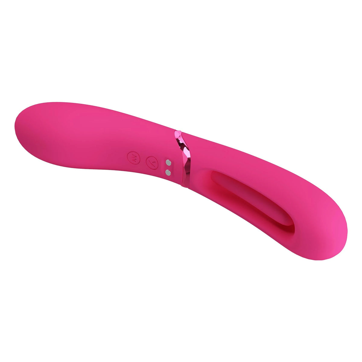 Vibratore punto G Lexie 4 wiggling 7 funzioni – ricaricabile, fucsia | Romance