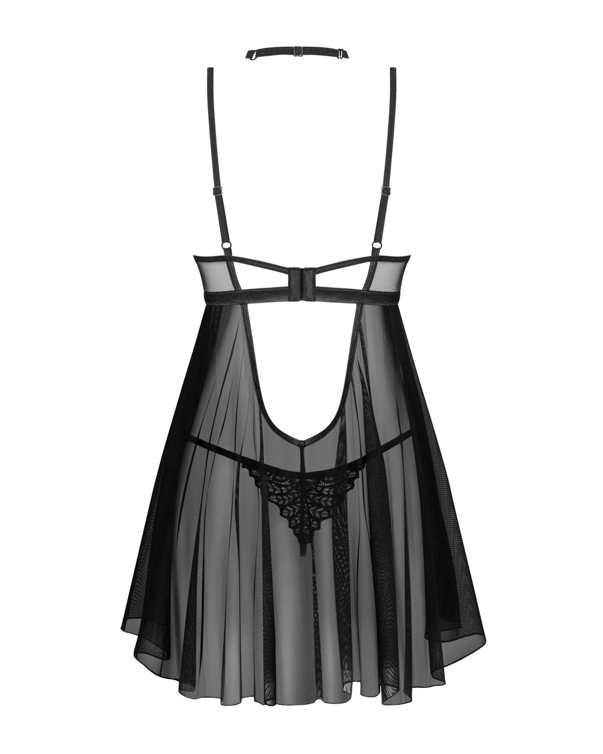 Babydoll Donarella – nero 49-6695 | Obsessive