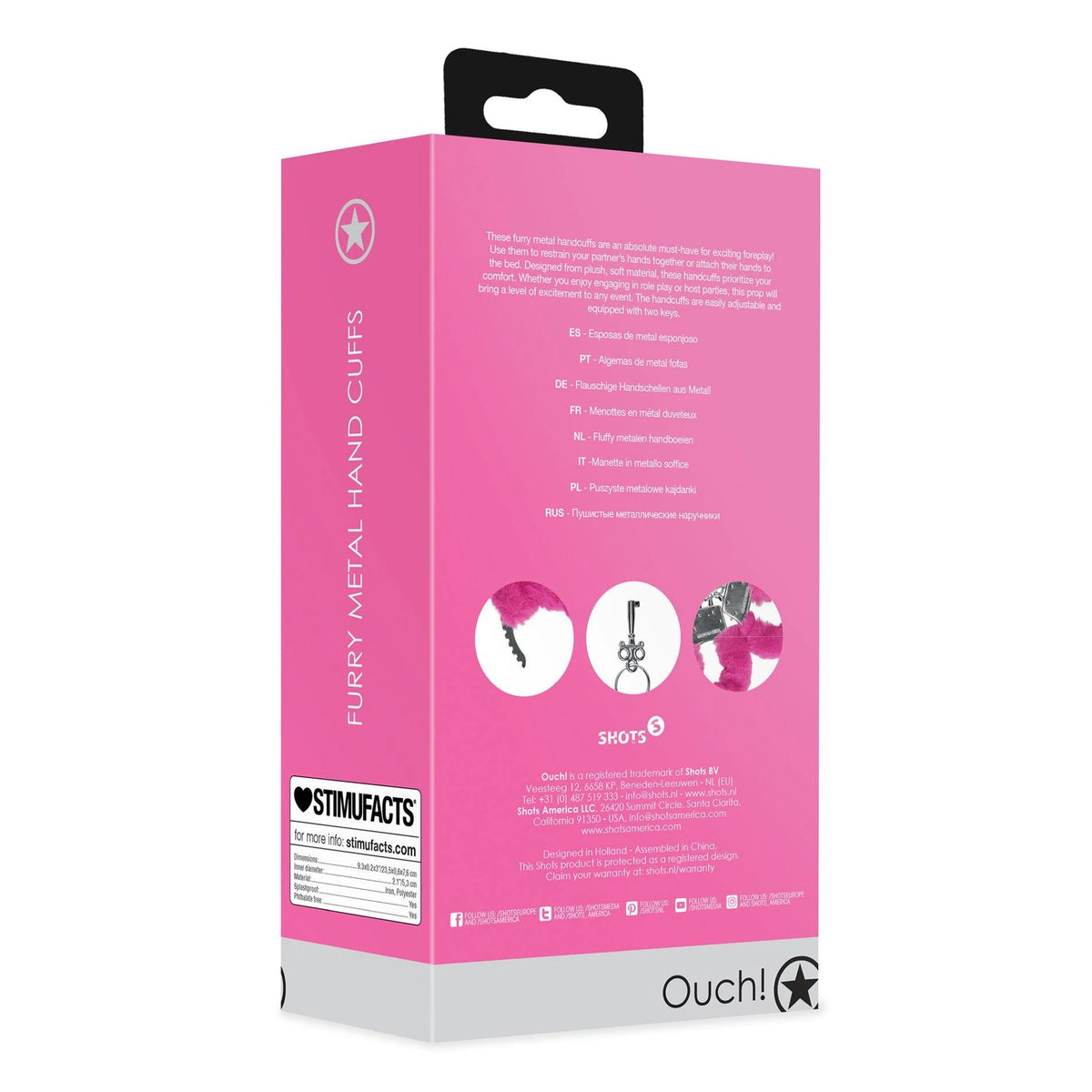 Esposas Furry Cuffs | Ouch!