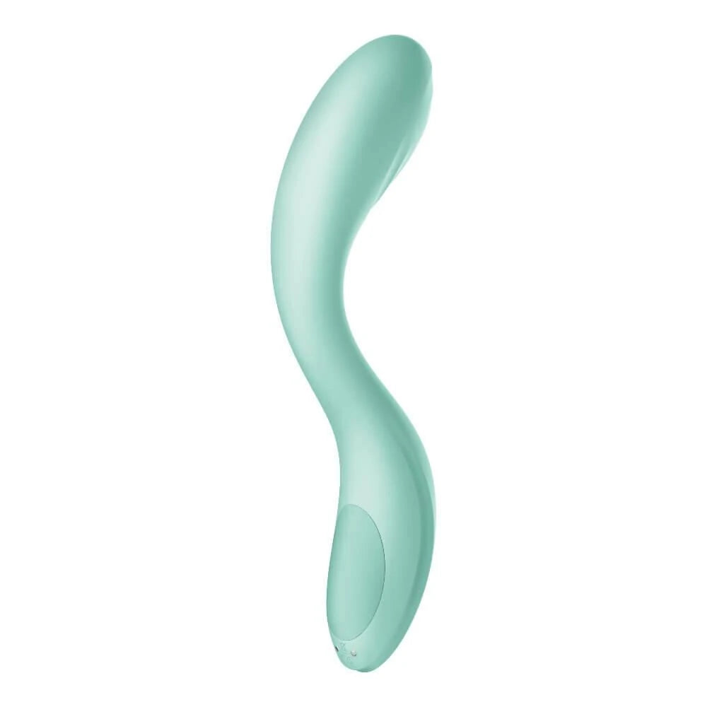 Vibratore punto G Rrrolling 11.7 cm – ricaricabile, verde | Satisfyer