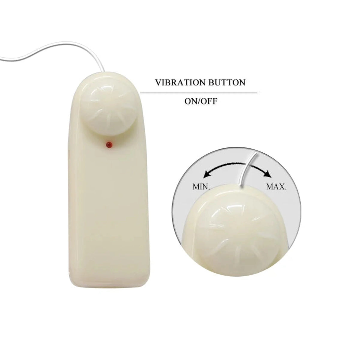 Arnés strap-on Jessica – con mando a distancia, vibrador, nude | Baile