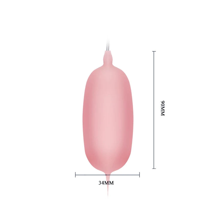 Ovetto vibrante Eleanora – con telecomando, rosa | Baile