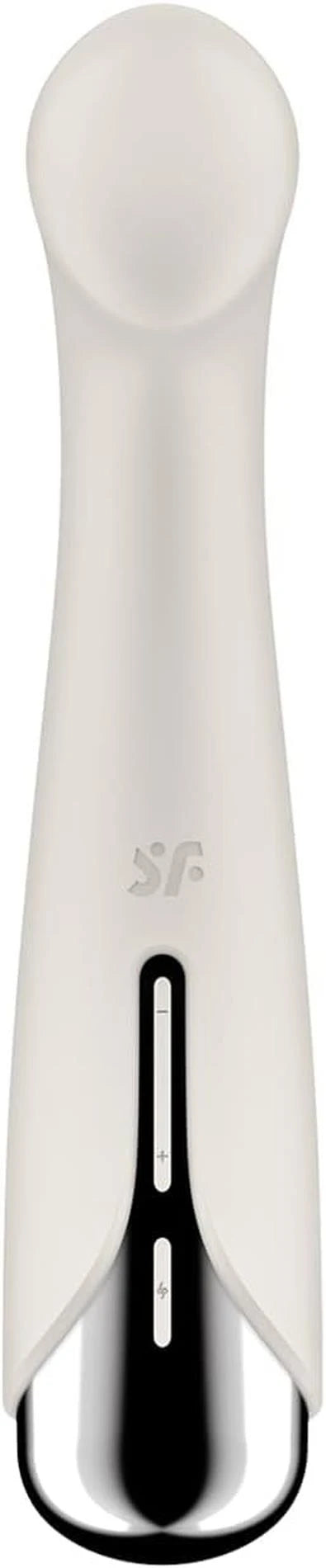 G-Punkt-Vibrator Spinning 16.53 cm – wiederaufladbar, weiß | Satisfyer