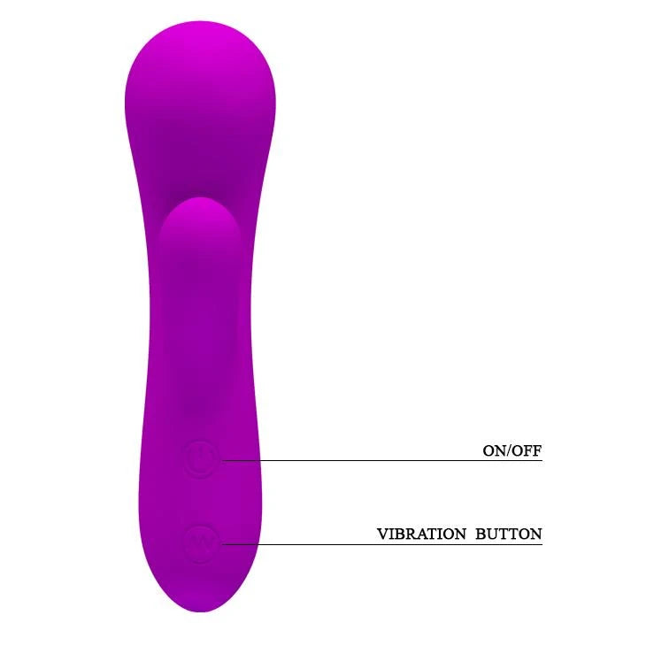 Vibromasseur rabbit Berger 30 fonctions – rechargeable, fuchsia | Pretty Love