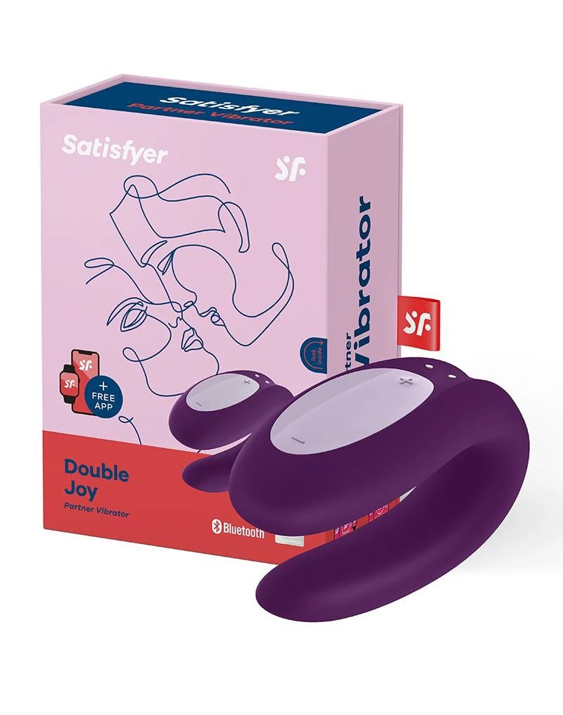 Double Joy - Partner Vibrator - Violet
