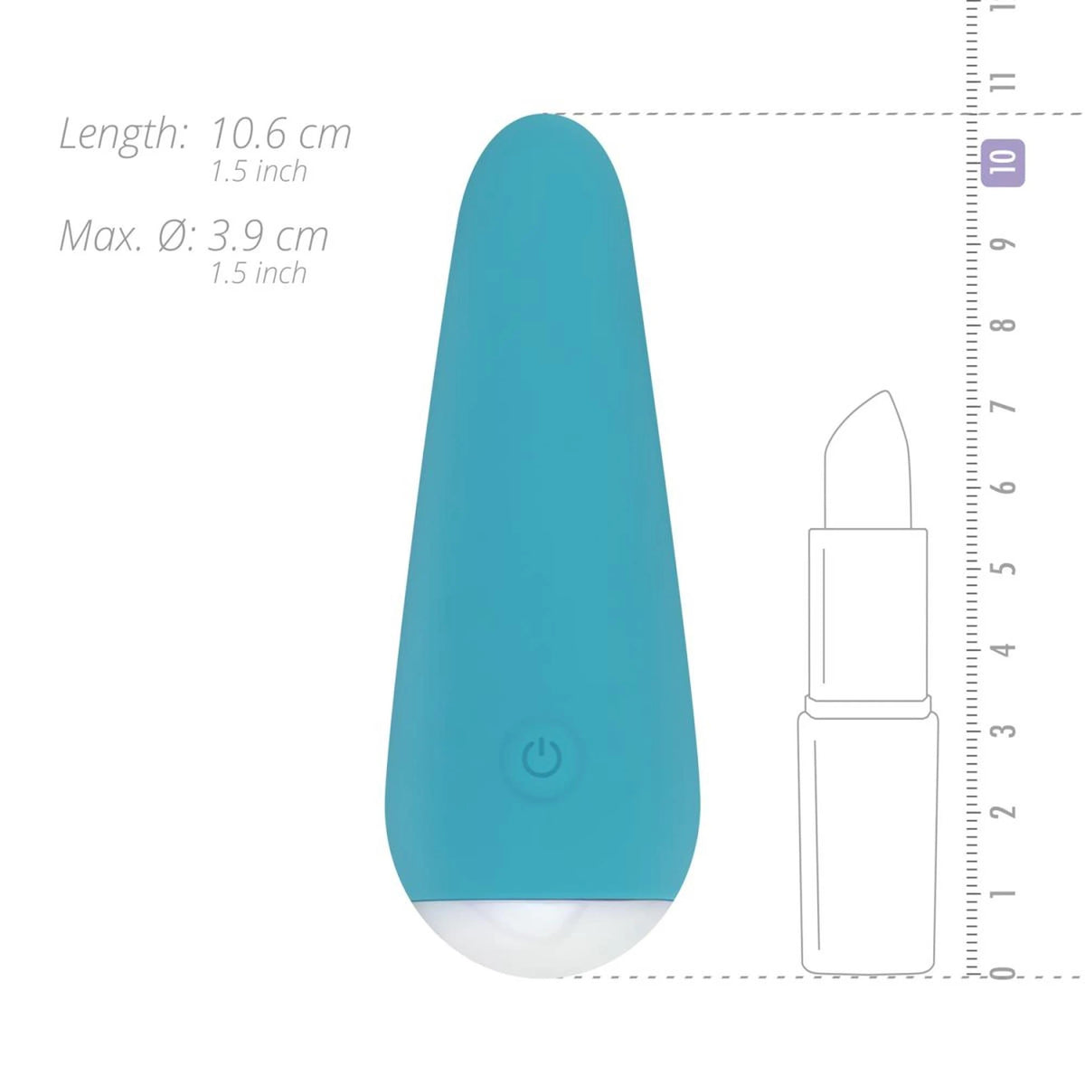 Mini vibratore Miniwibrator San José – ricaricabile | Cala Azul