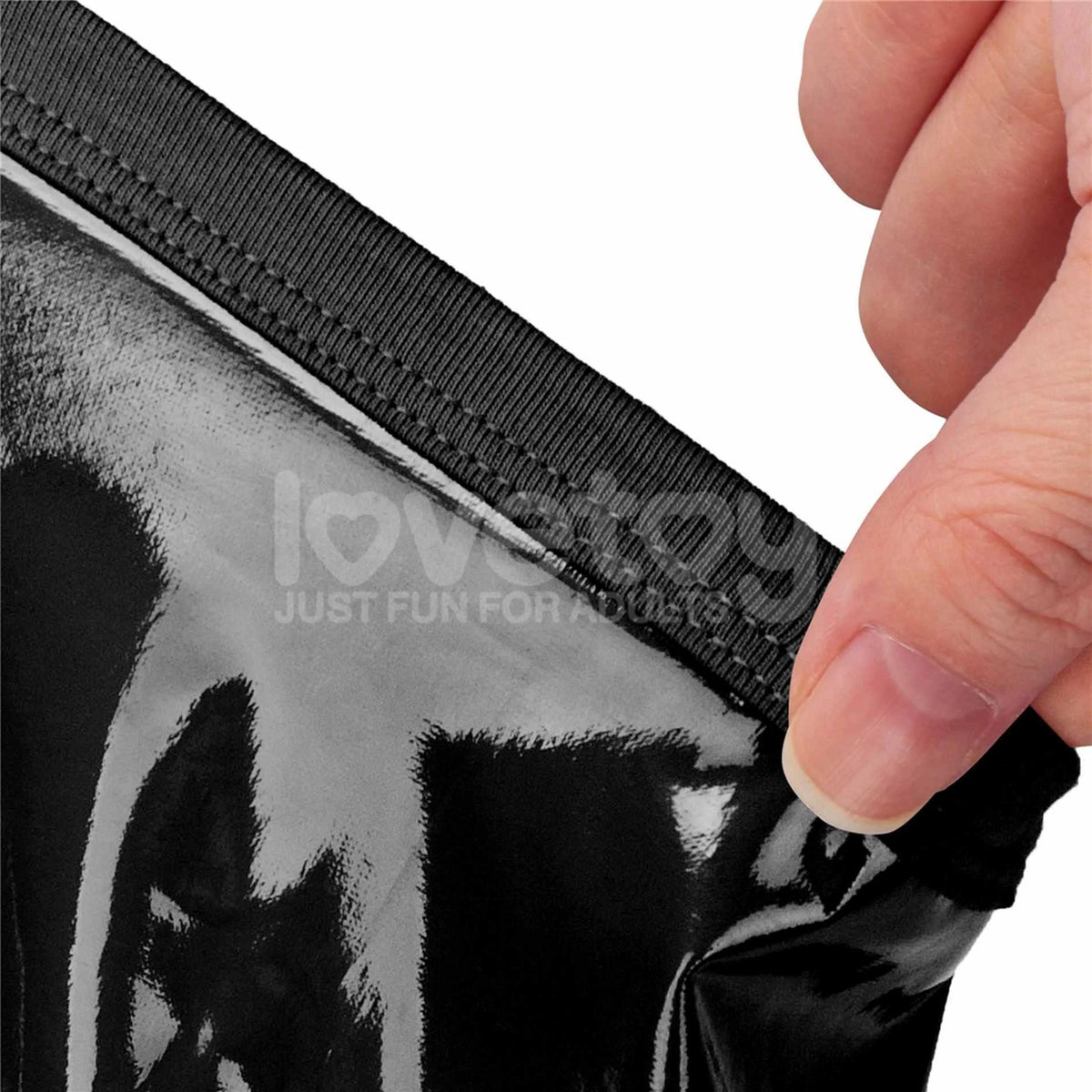 Imbracatura strap-on Chic waist – vibrante, nera 10-LV715303A | Lovetoy