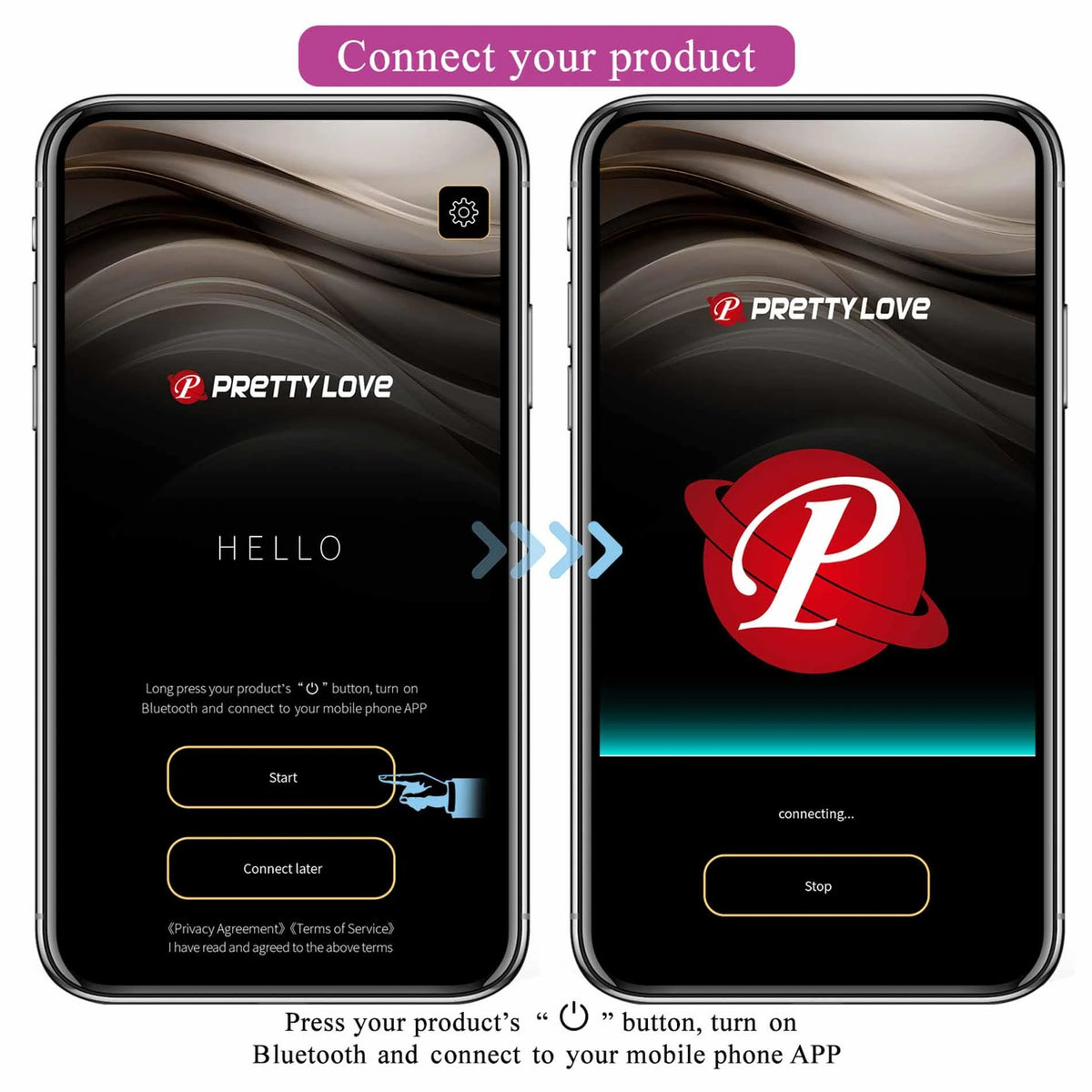 Ovetto vibrante Poulsen Controlled 12 funzioni – controllo da app, ricaricabile BI-300129HP-1 | Pretty Love