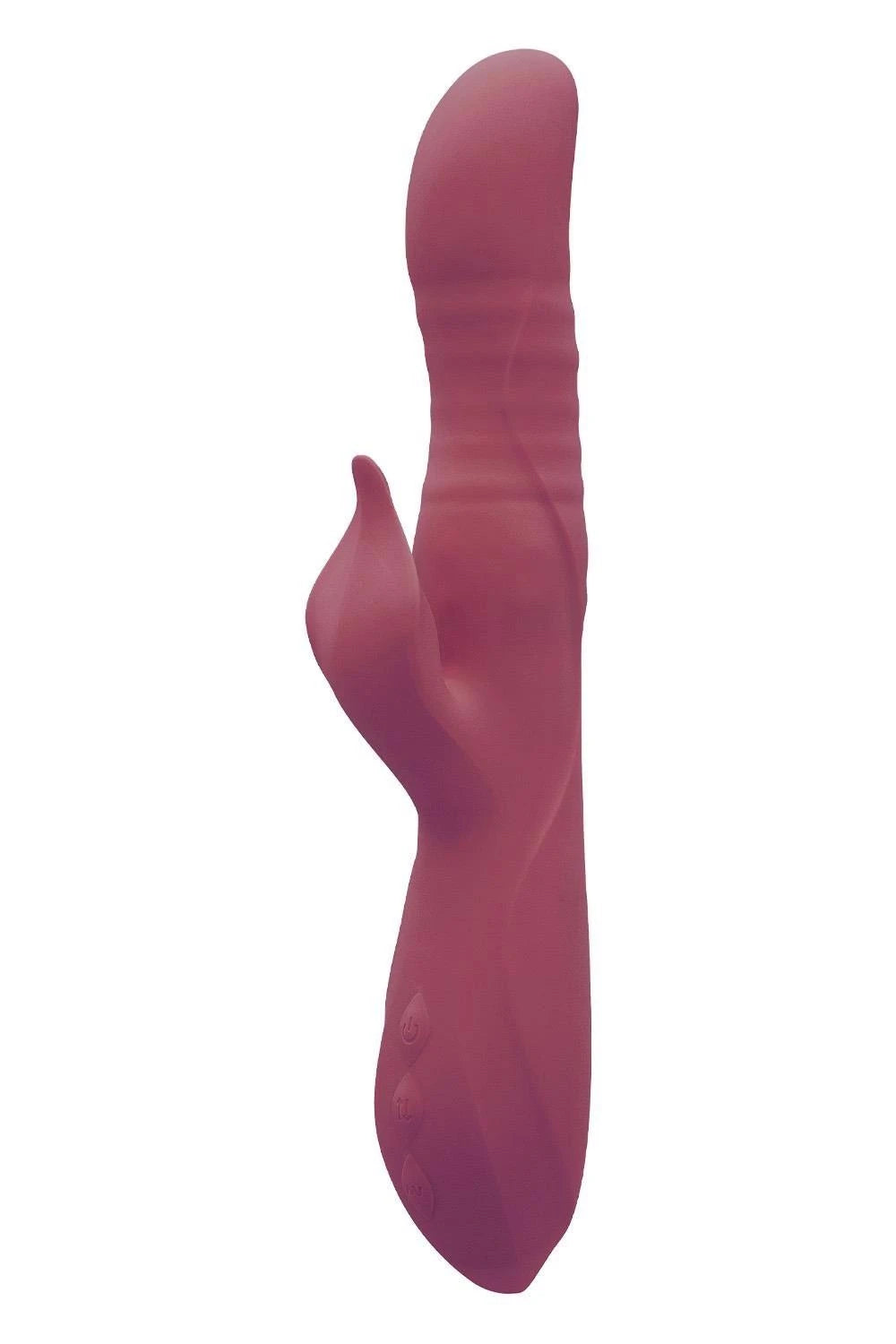 Vibrador rabbit Pulz Morgan Down DUO – recarregável, rotativo | Dream Toys