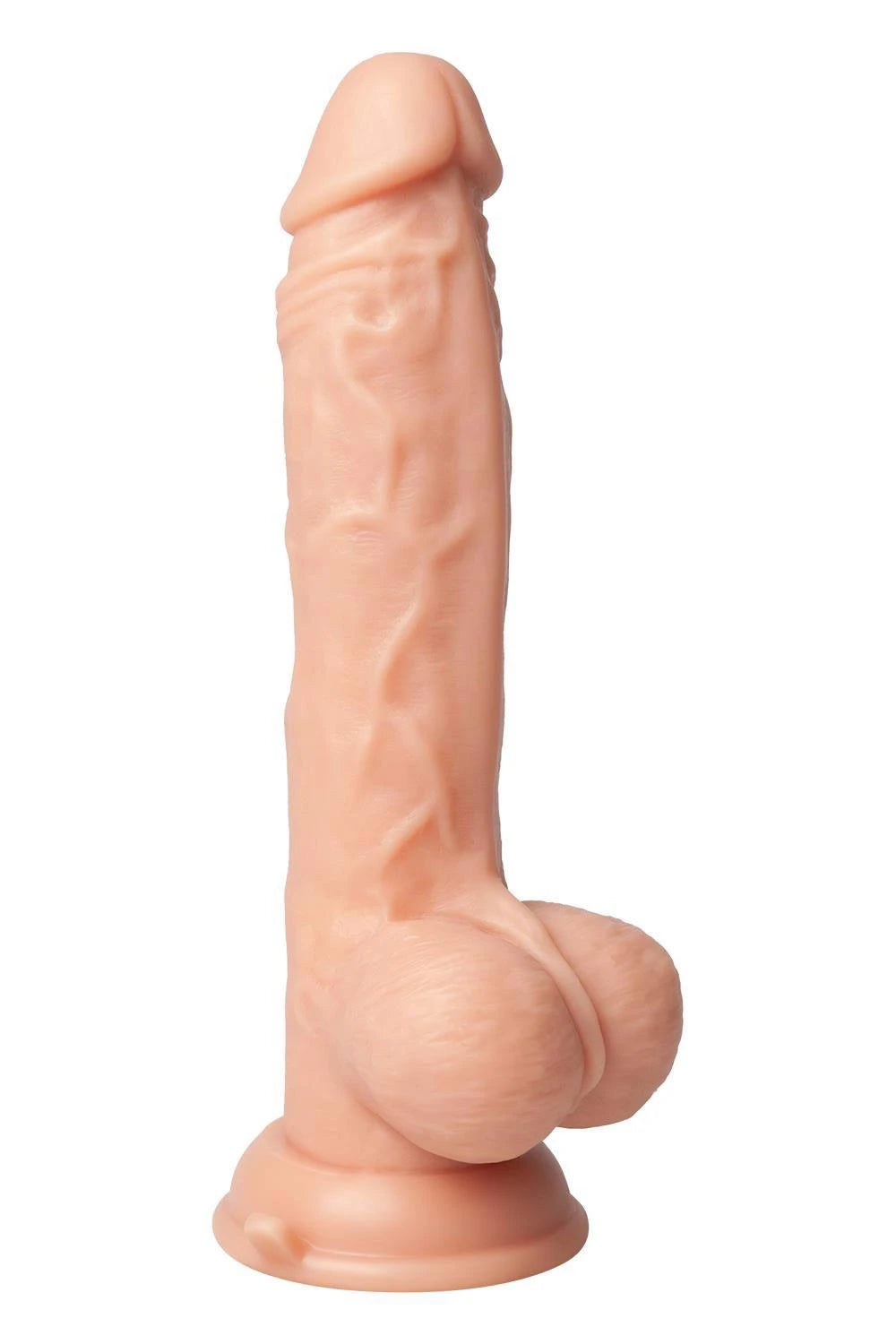 Realistic vibrator Thruster Baller 22.4 cm – remote control, rechargeable | FemmeFunn