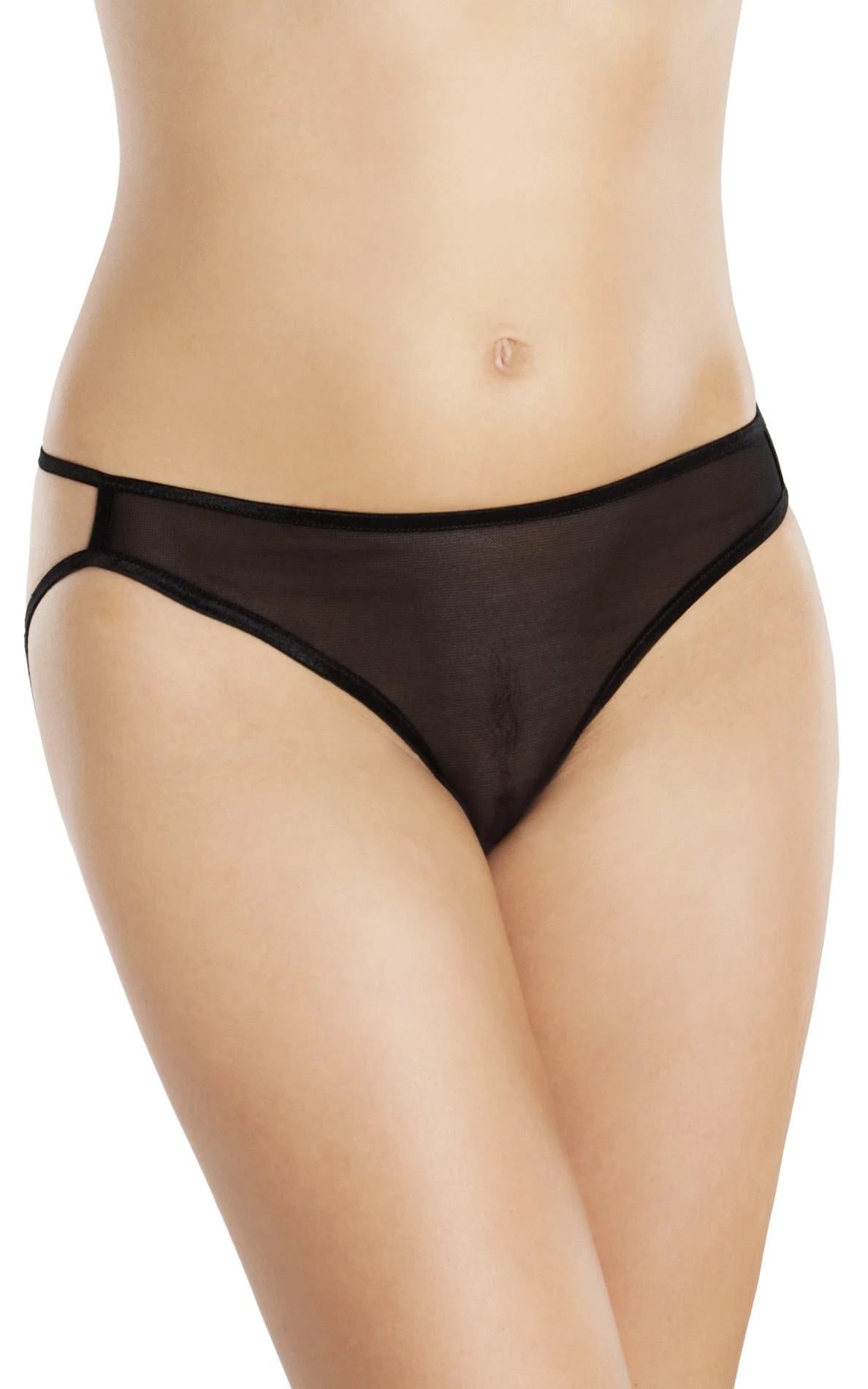 Culotte – à lanières, avec string, noire 89-5591235310 | SoftLine Collection