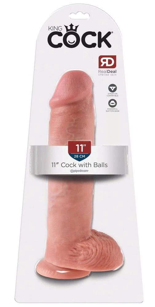 Realistischer Dildo KC 11 – aus Cyberskin 42-05420400000 | King Cock