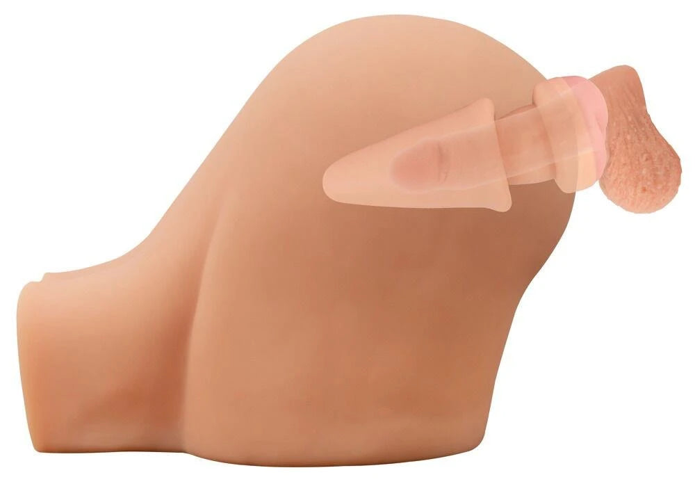 Plug anale 2in1 19.5 cm – nude | Nature Skin