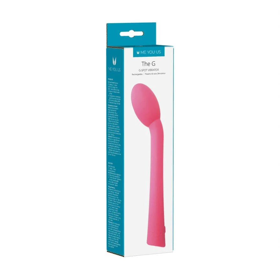 Vibrador ponto G 7 funções – recarregável, rosa | Me You Us