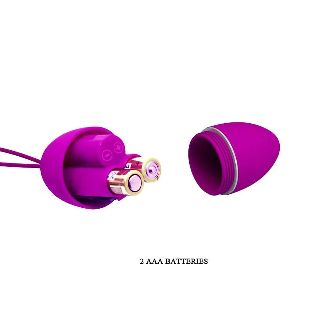 Vibro-Ei Hyper 12 Funktionen – mit Fernbedienung, fuchsia | Pretty Love