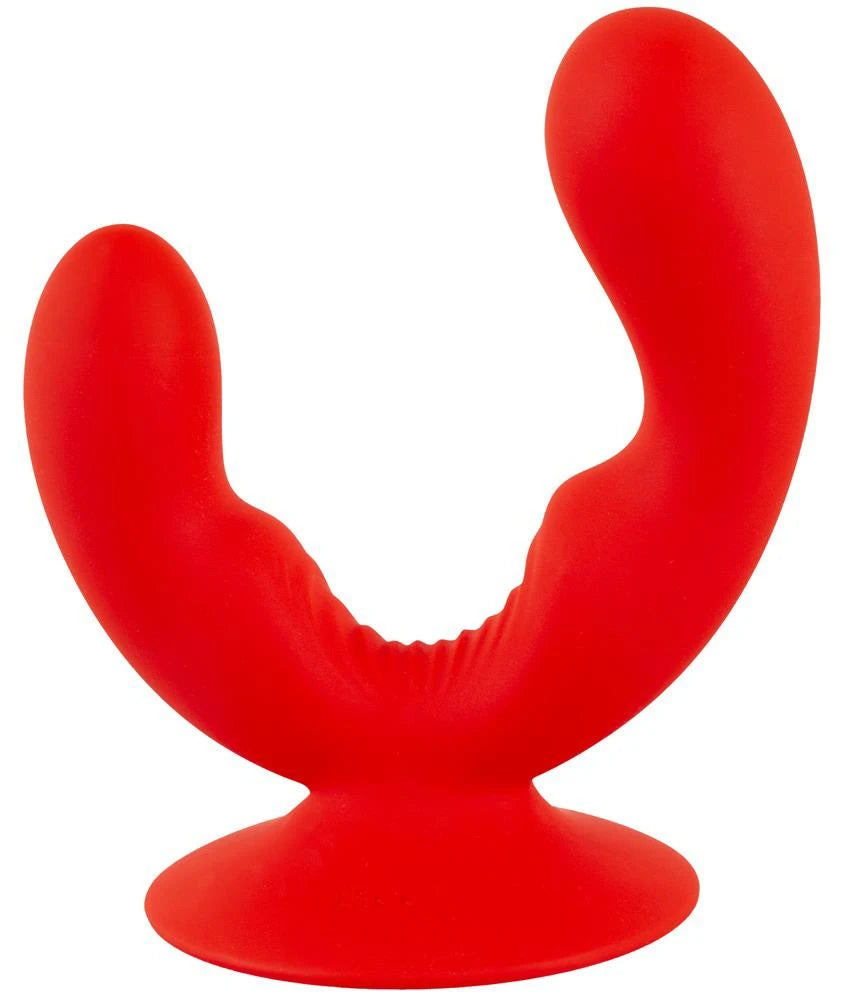 Vibrador especial 9 funções – recarregável, duplo, vermelho | Sweet Smile