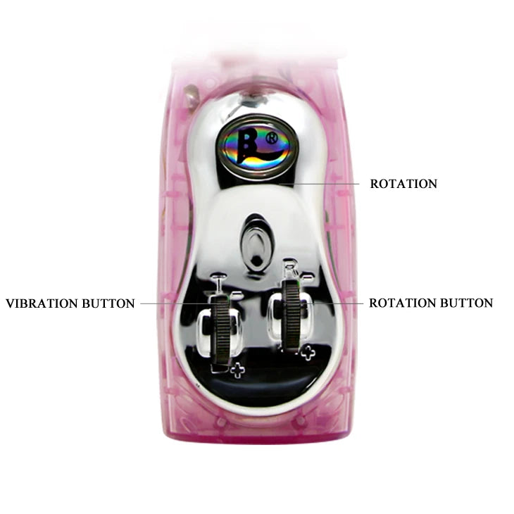 Vibrador rabbit Travel Partner – rotatorio | Baile
