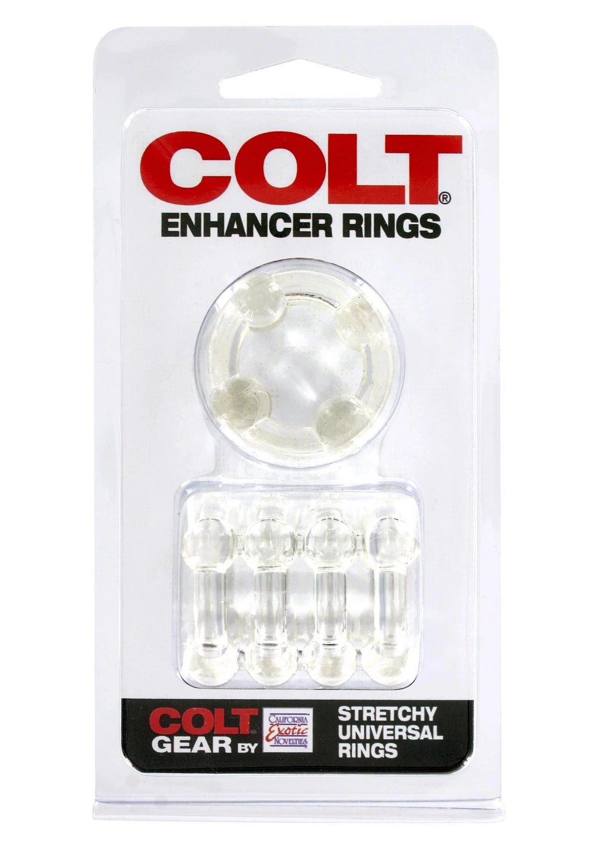 Anillo para el pene Colt Enhancer – transparente | Calexotics
