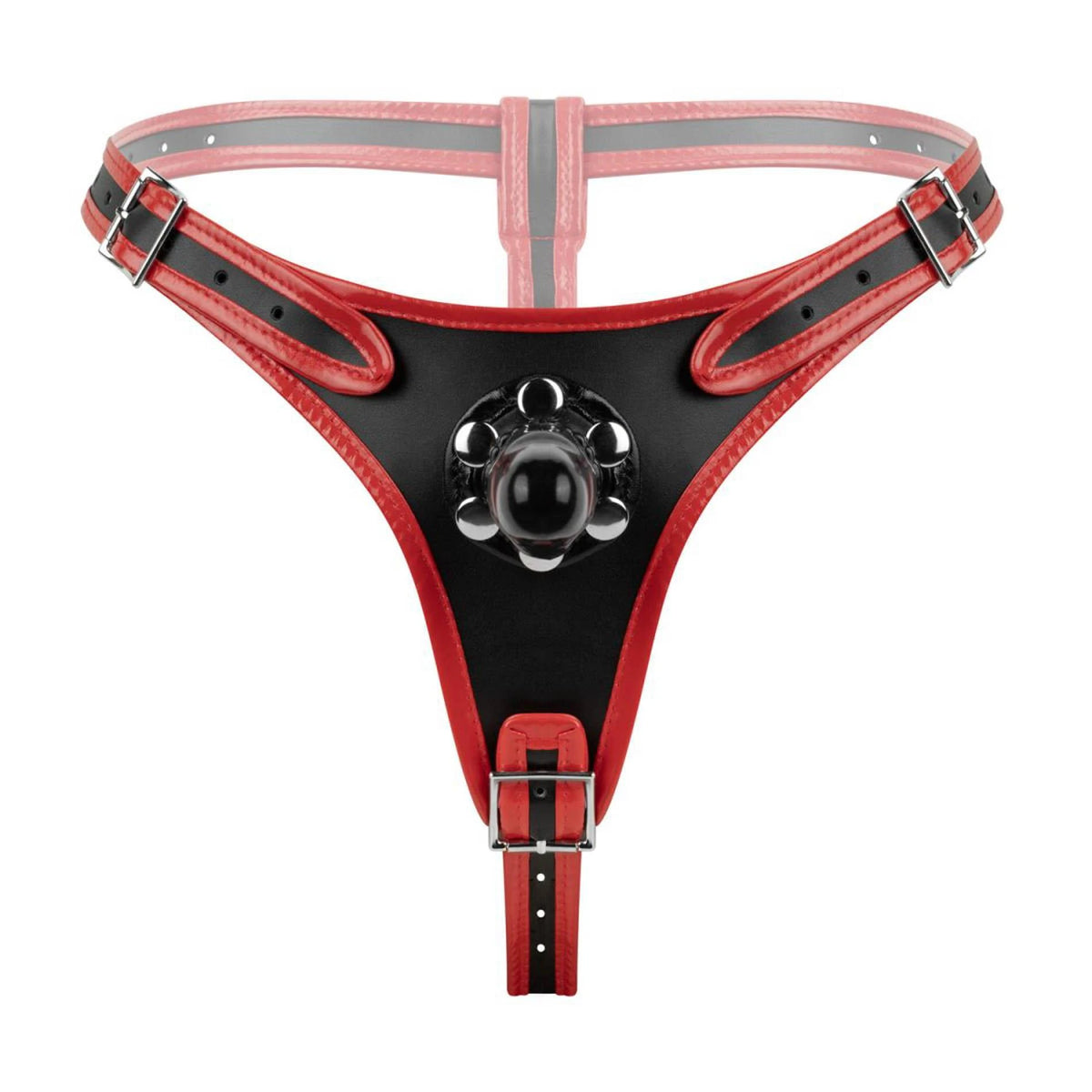 Felcsatolható hám Triple – fekete | EasyToys