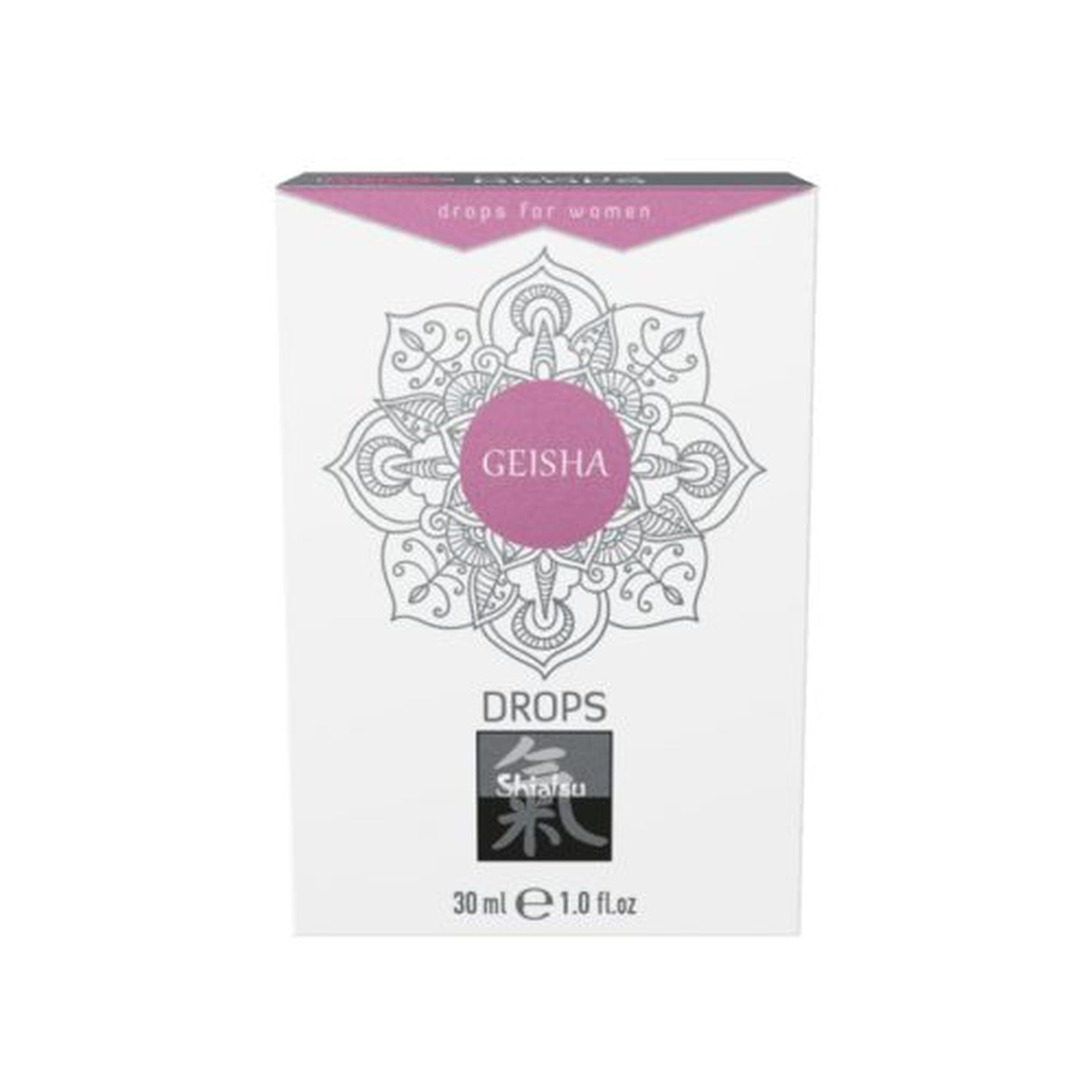 Supl. Diét. Shiatsu GEISHA Gouttes pour femmes 30ml.