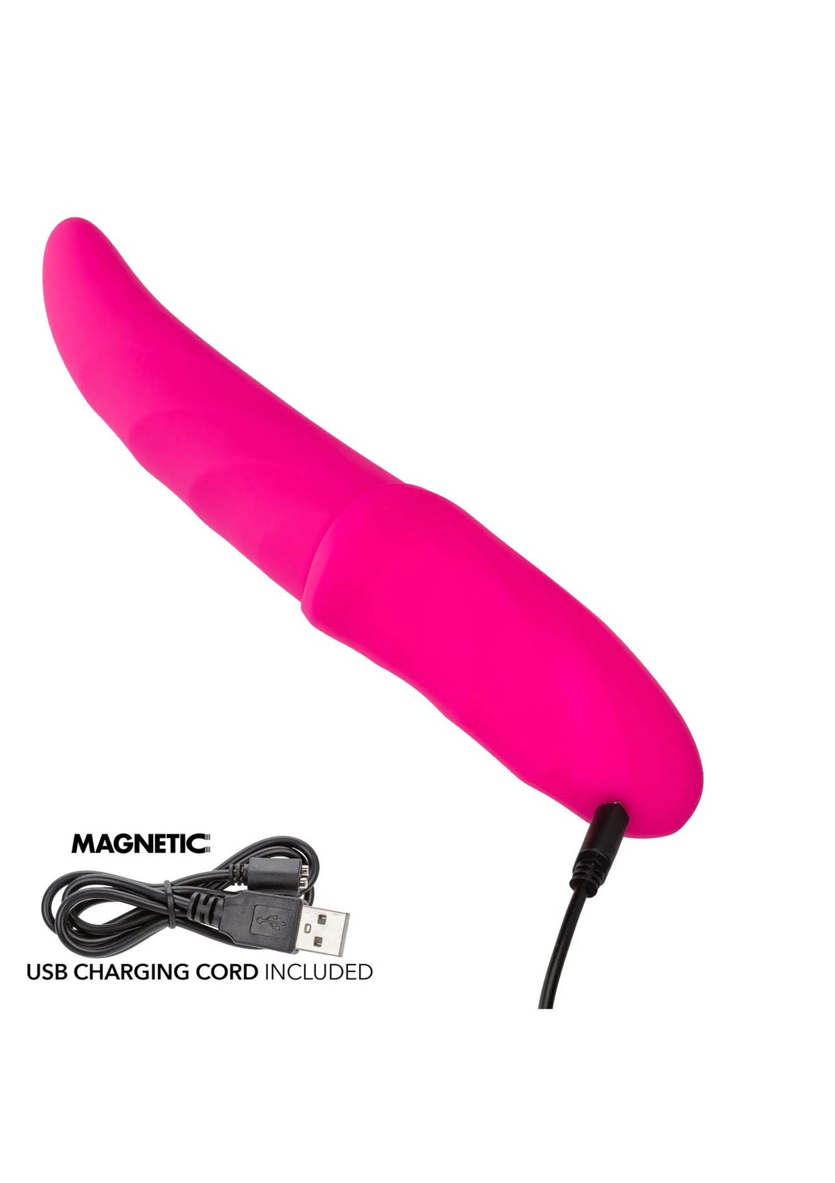 Wand masszírozó Gyrating Flickering 10 sebesség – újratölthető, rózsaszín | Calexotics