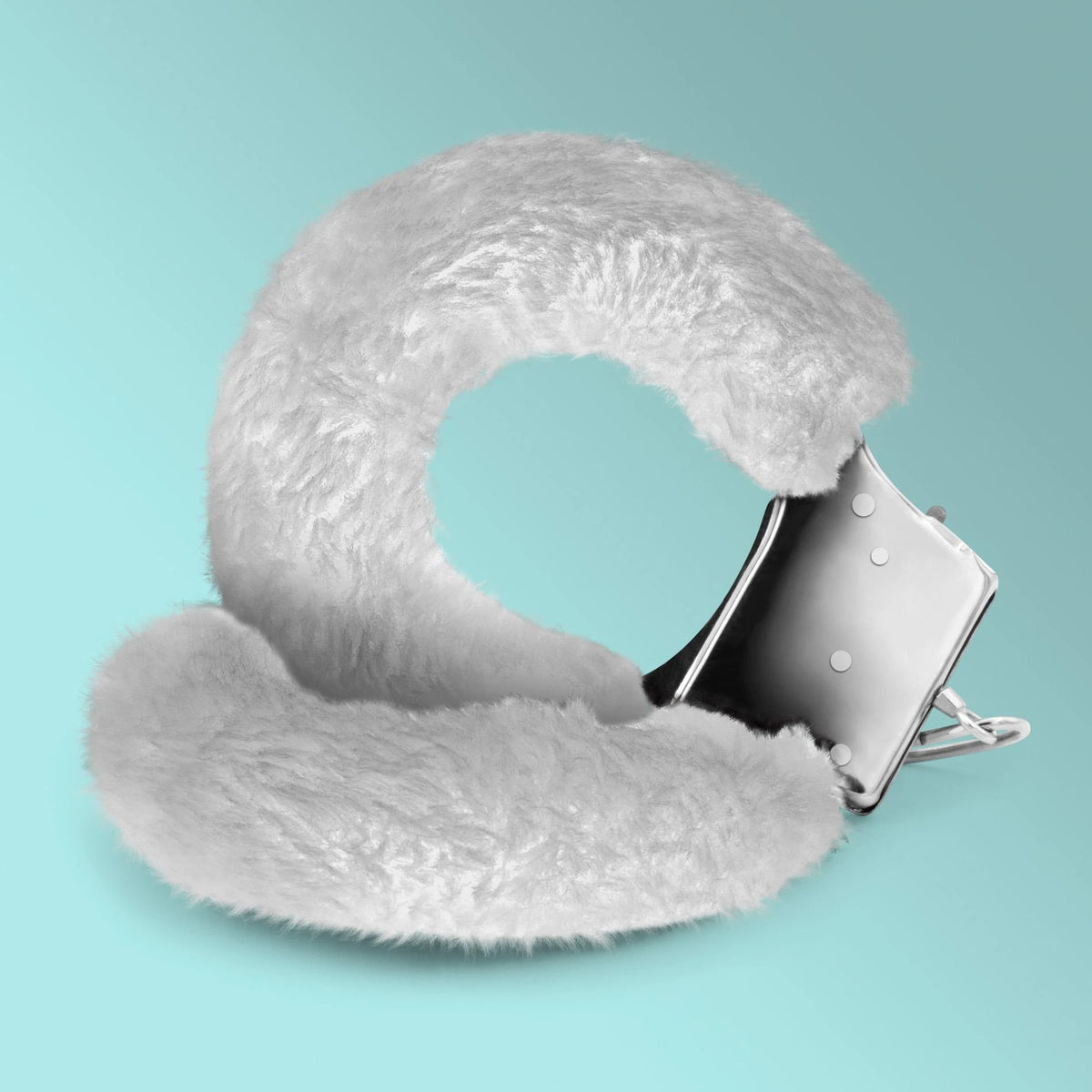 Manette Cuffs Furry – bianca | Crushious