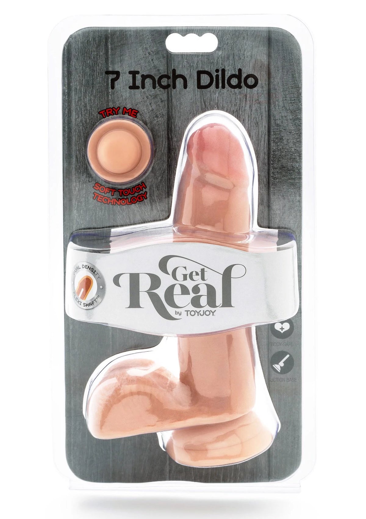 Dildo realistico Density tone – con ventosa, doppio, nude 30-10175-X-SKIN | ToyJoy