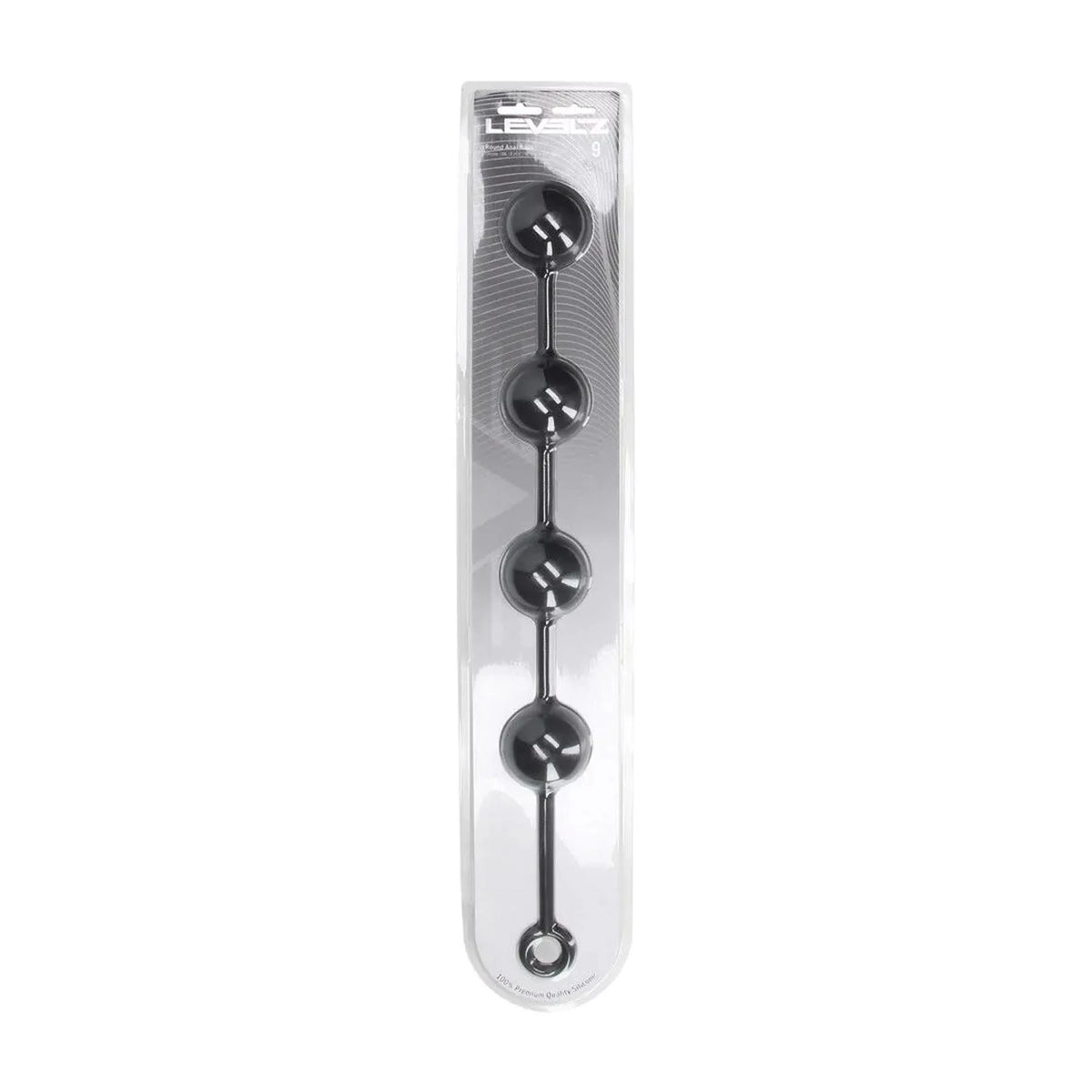 Palline anali Round – nera 36-LVL09-0001BLK | Levelz