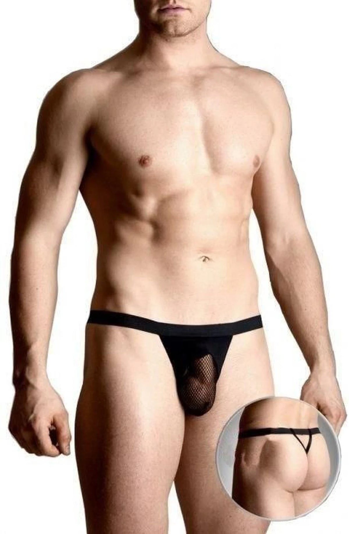 Tanga de homem Mens – preta 89-5591449414 | SoftLine Collection