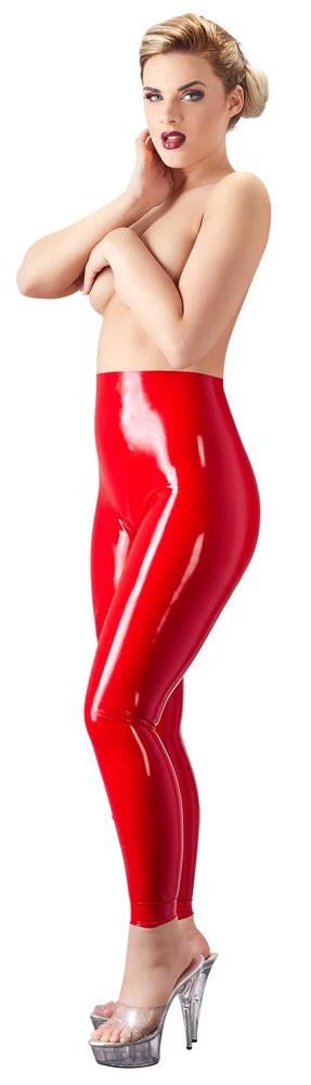 Fetish ruha Leggings – piros | Late X