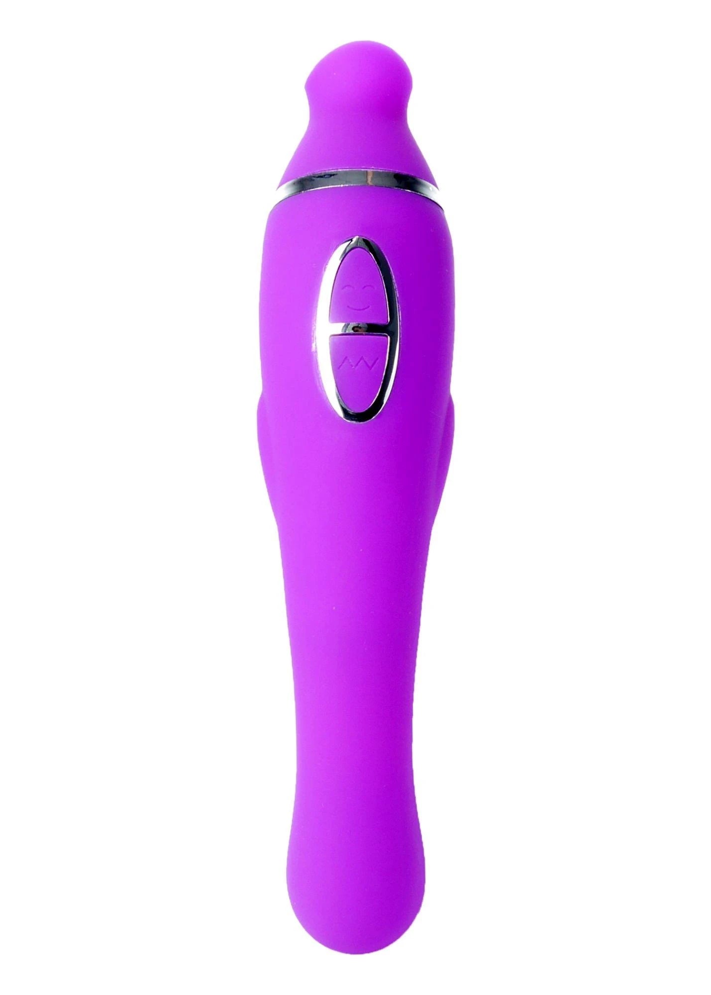 Vibrateur-KELLY Violet - 12 fonctions de vibration / 8 fonctions de stimulation USB