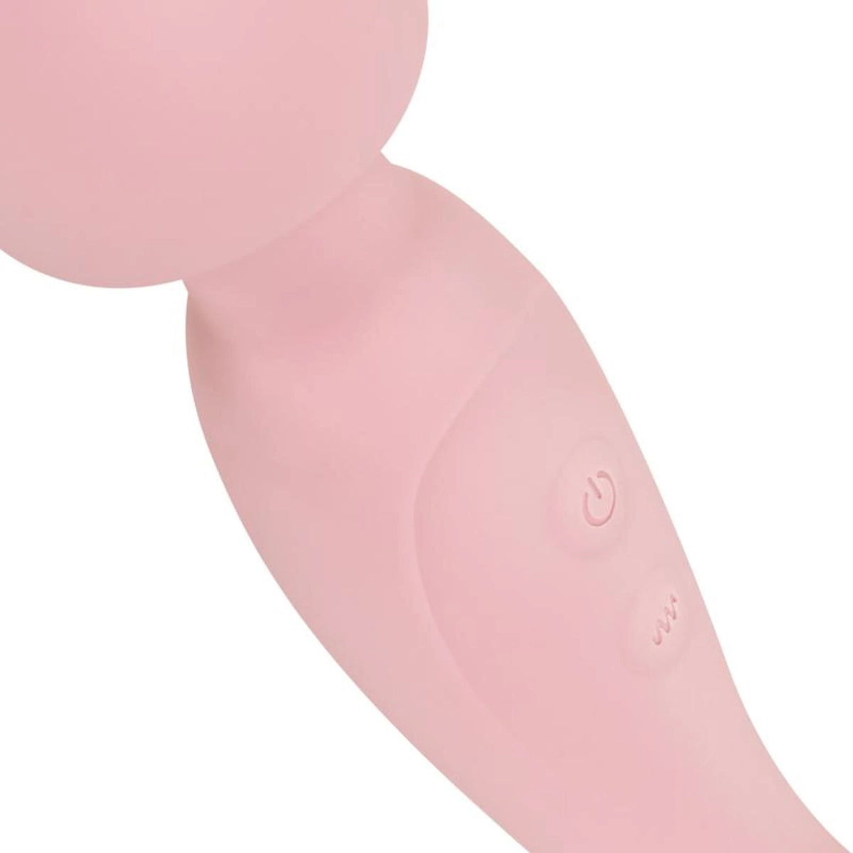 Wand massager Simi Sided 10 functions – rechargeable, double, pink | Good Vibes Only