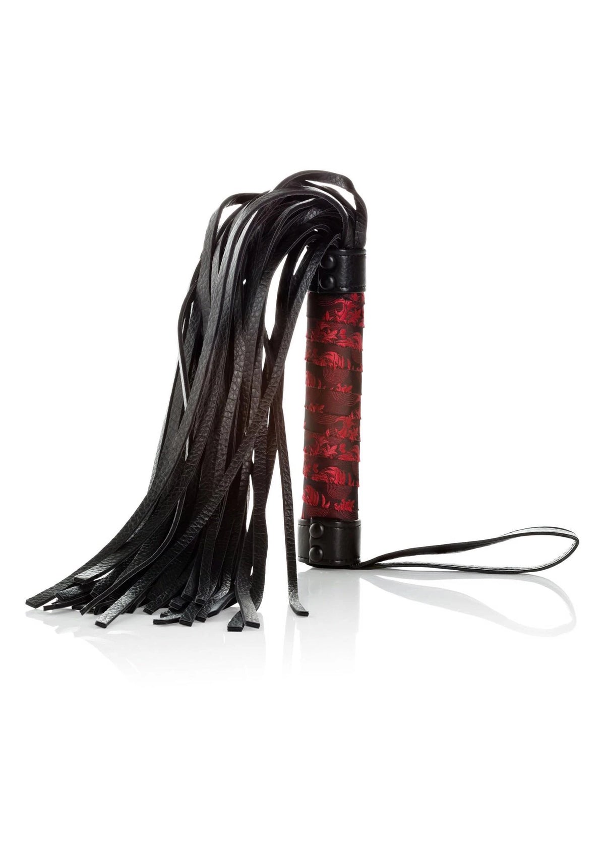 Frusta Scandal Flogger With Tag – nera | Calexotics