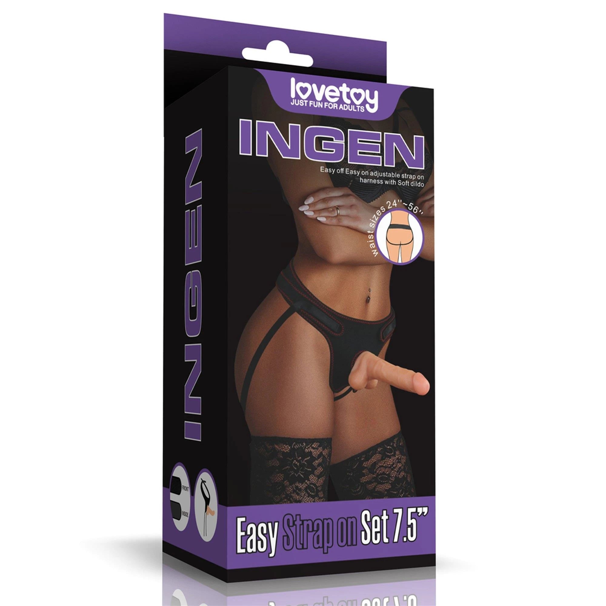 Ensemble Strapon Facile 7,5 po