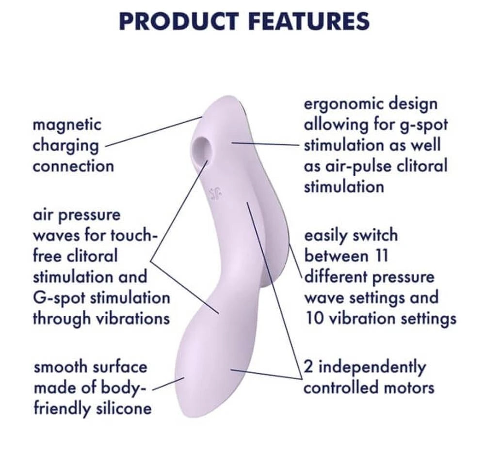 Vibreur Curvy Trinity 2 (violet)