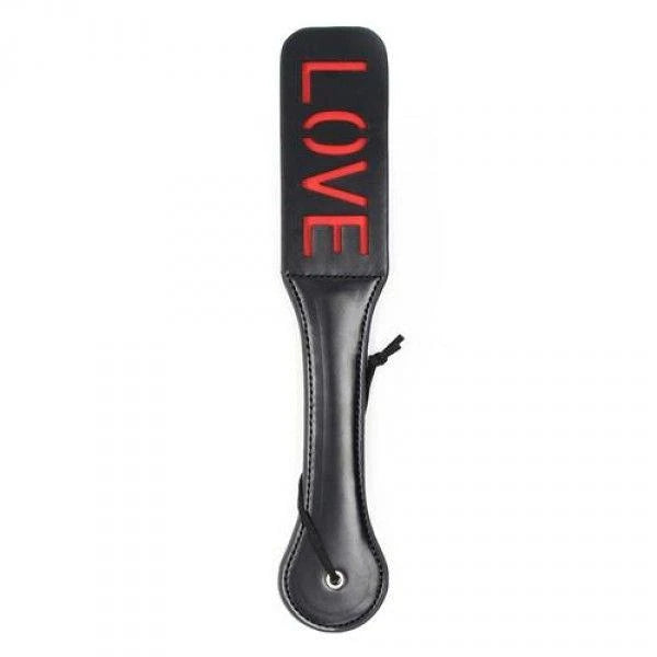 Chicote Paletta Doppia Spank Paddle – duplo, preto 1-00904226
