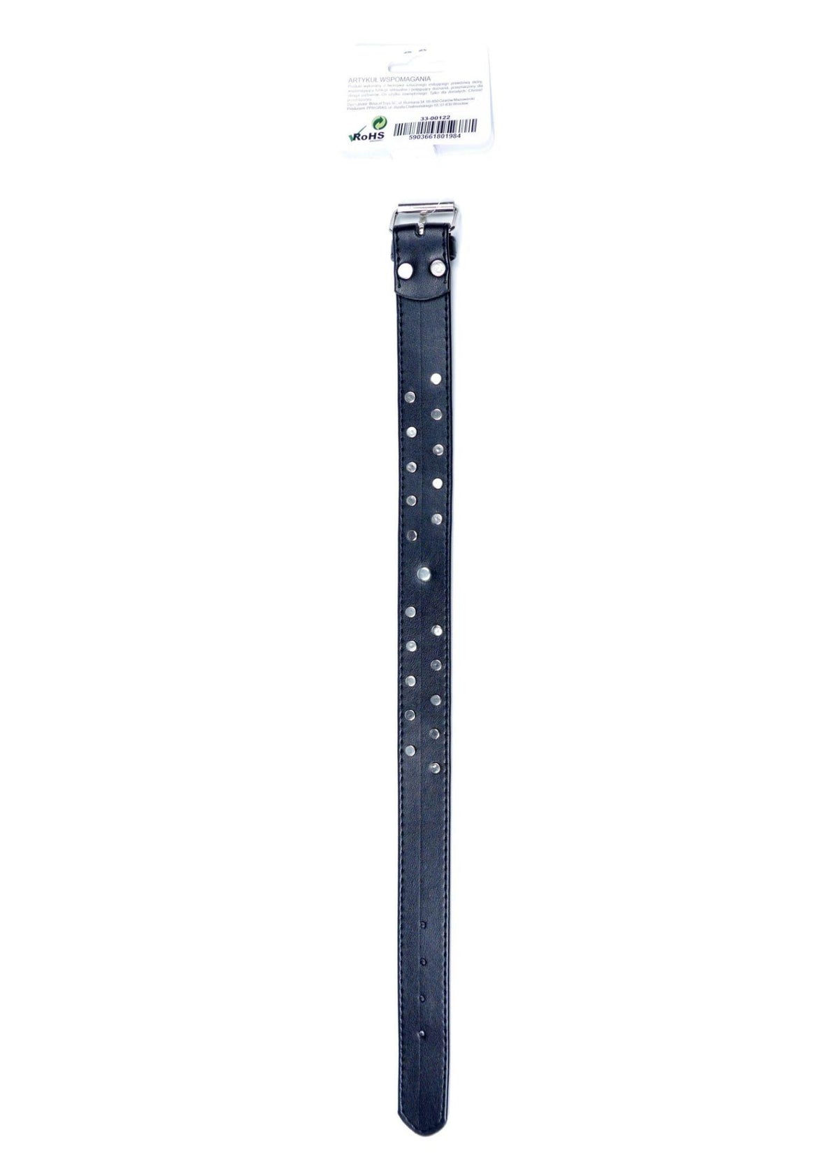 Atadura bondage Collar – con joya, negra 42 cm | Favorites