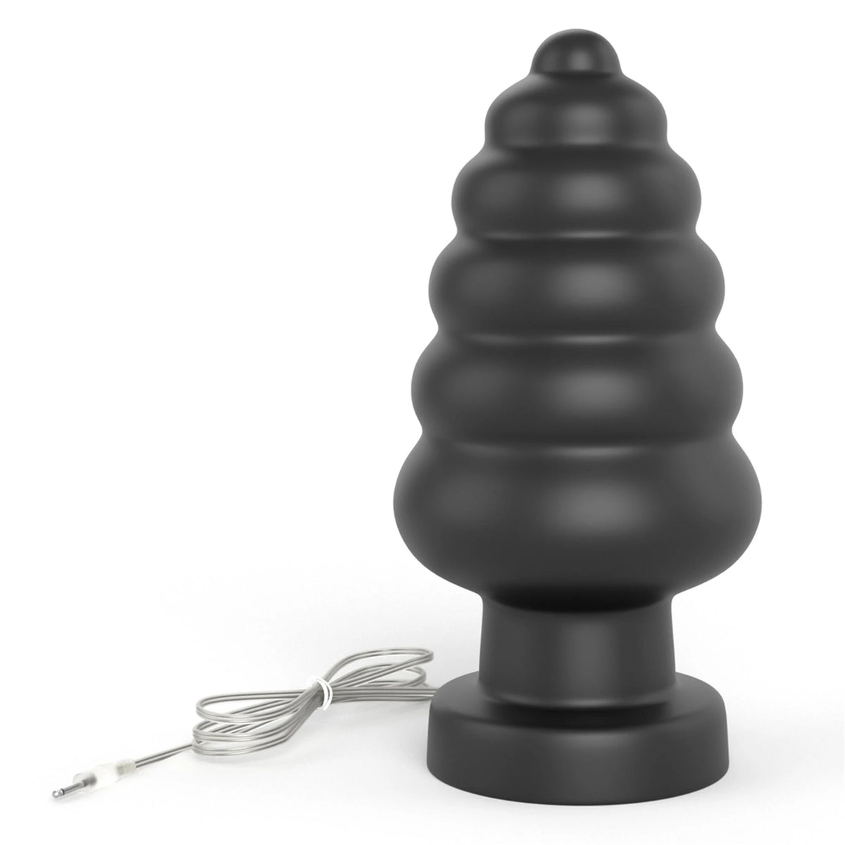Butt plug 7″ King Sized Cracker 3 speeds – vibrating, remote control, black | Lovetoy