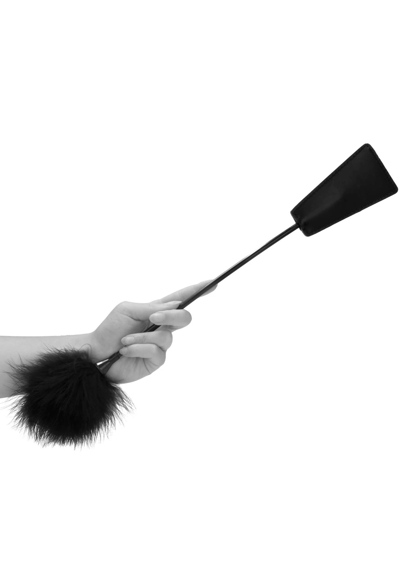 Crop with Tickle Feather
